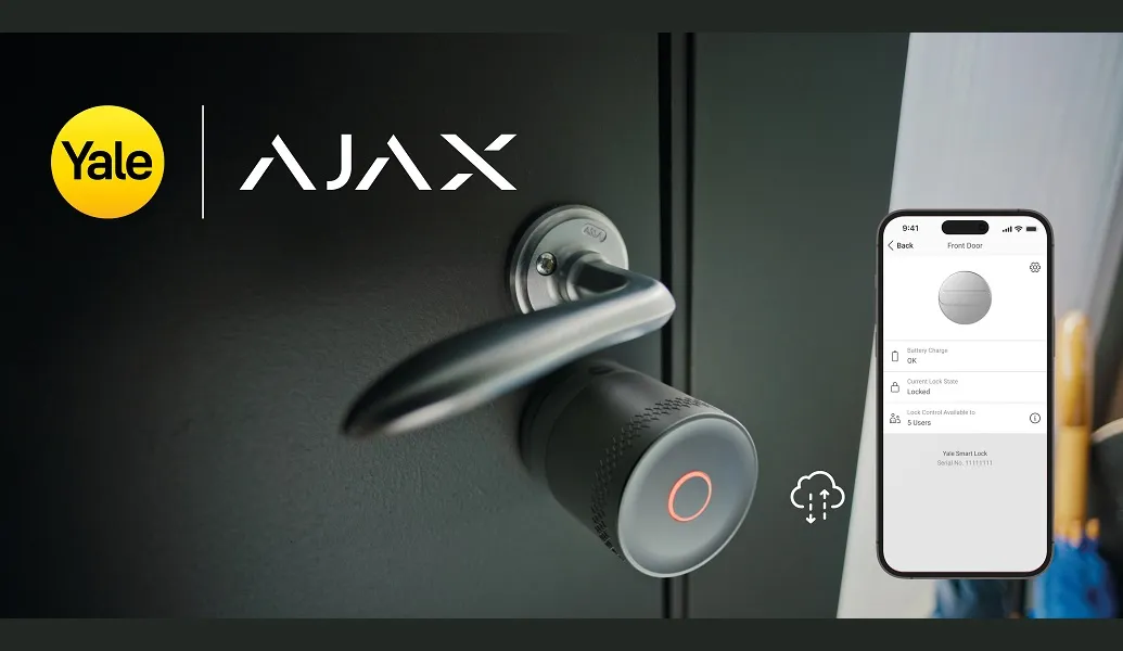 Collaborazione Ajax Systems e Yale: serratura intelligente Linus® L2 Lite