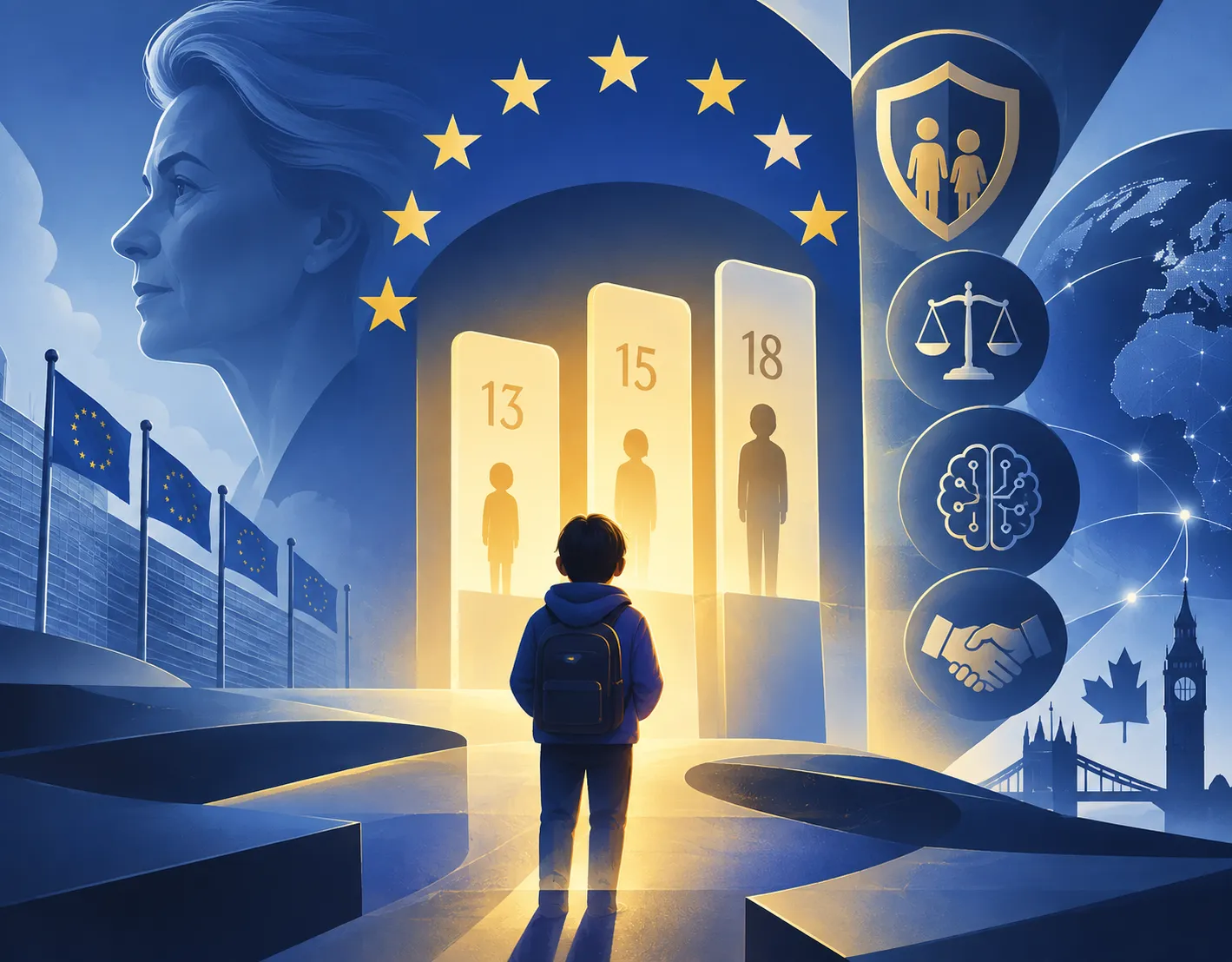 EU Kids Act: tre soglie di età e onere della prova ribaltato